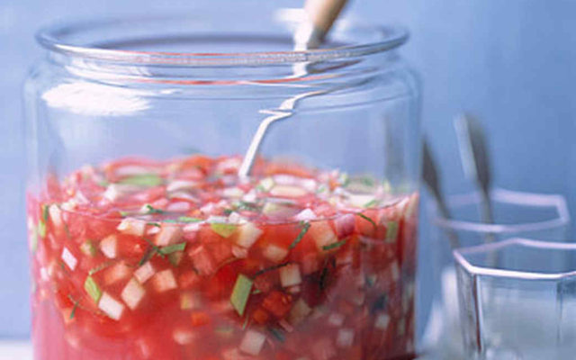 watermelon gazpacho