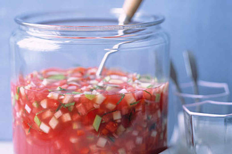 watermelon gazpacho