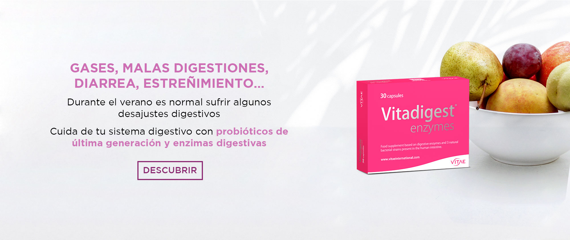 Probióticos y enzimas digestivas