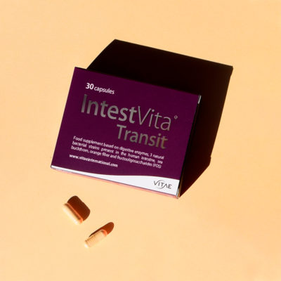 IntestVita Transit: natural food supplement to promote digestion,